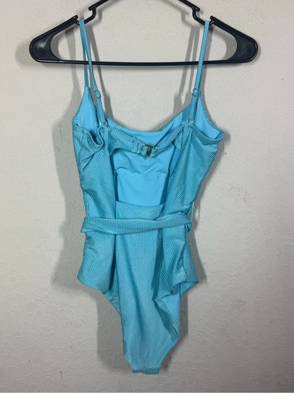 Becca Blue Monte Carlo One Piece Swimsuit Size Small